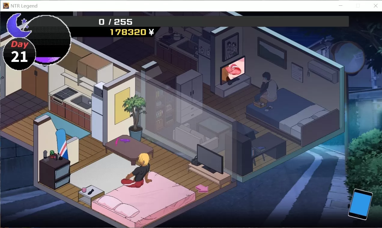 【互动SLG官中像素动态】NTR传说V2.5.25官方中文版+全开存档【1月600M】【补档】