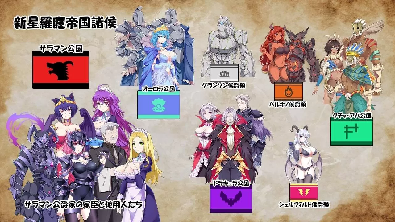 【战略SLG全动态CV】我继承的领地竟然是魔王领官方中文正式版【新作850M】