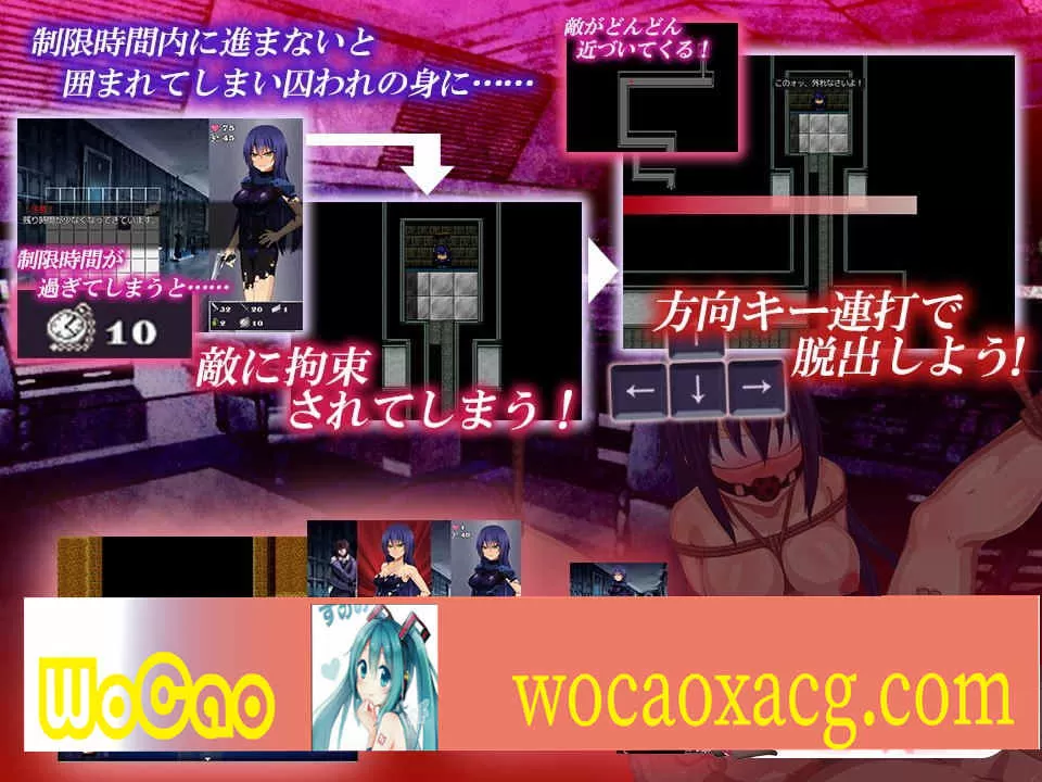 [RPG/汉化] 特工卡莲-暗组织潜入搜查！Ver1.00 汉化中文版 [百度][100M]』