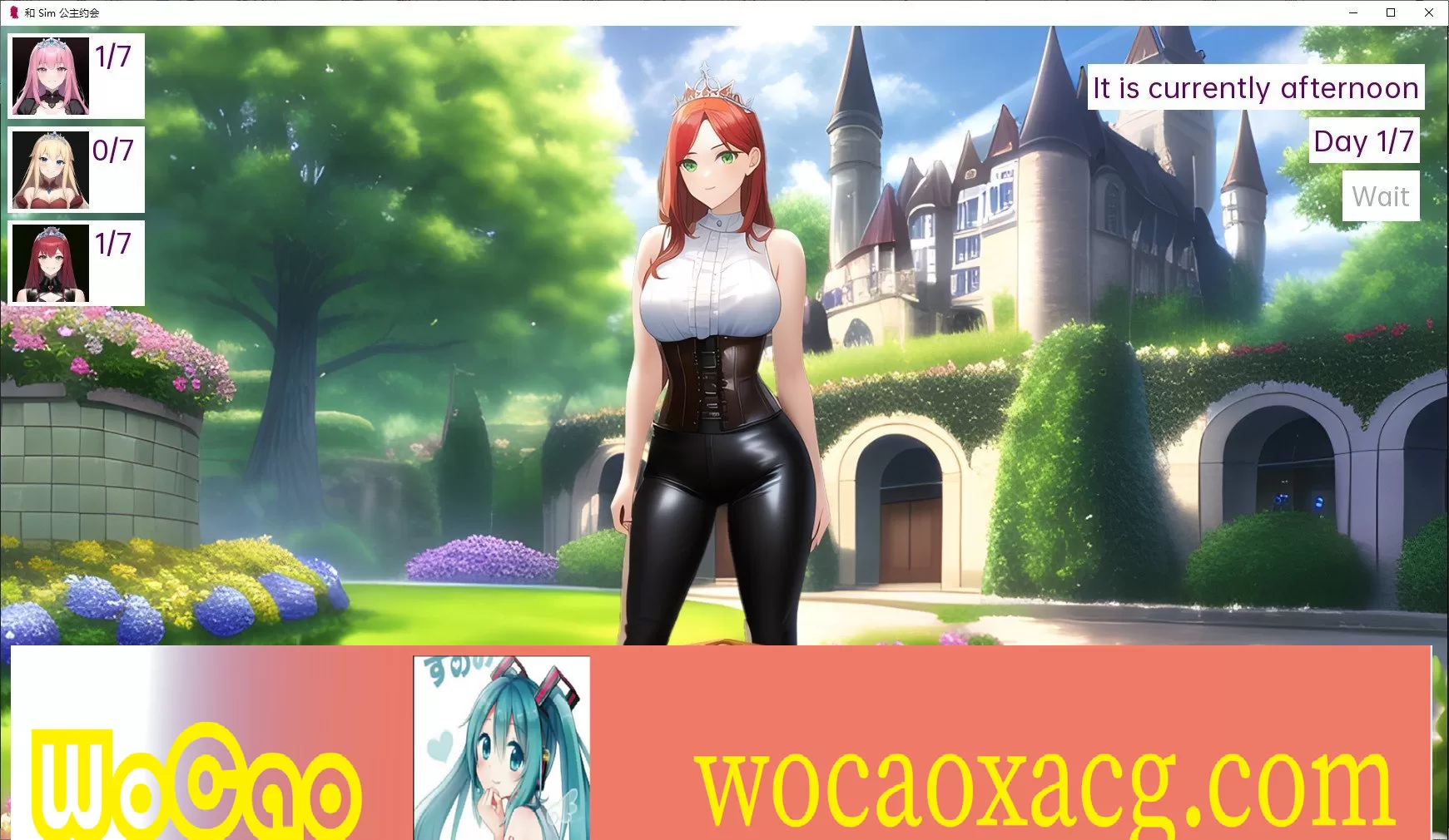 [欧美SLG/汉化]公主约会模拟 完结汉化版[PC+安卓][300M/百度]』