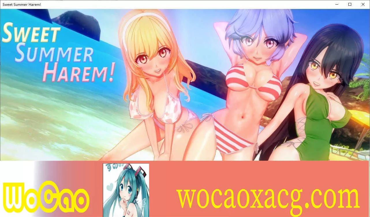 [日系SLG/汉化/动态]甜蜜的夏日后宫V0.1.5 精翻汉化版[PC+安卓][1.1G/百度]』