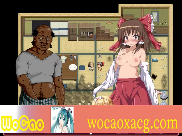 [RPG/汉化/鬼畜] 灵梦来到涩请大叔家玩耍~Mikopako! ~みこぱこッ云翻汉化版[百度][1G]』