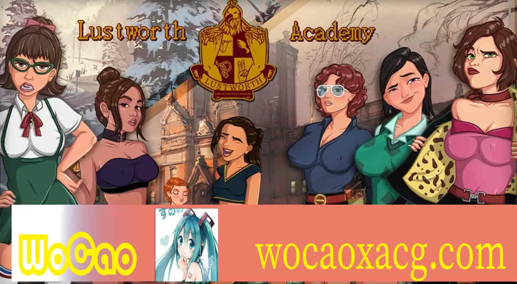 [沙盒2D/汉化/动态]拉斯特沃斯学院LustworthAcademyBetav0.30.4 汉化版[PC+安卓][1.3G/百度]』