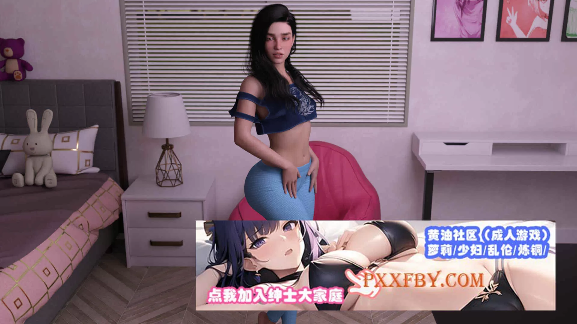 【欧美SLG汉化动态】一个女孩0.5 MWNeus [v0.5] 【双端1.51G】