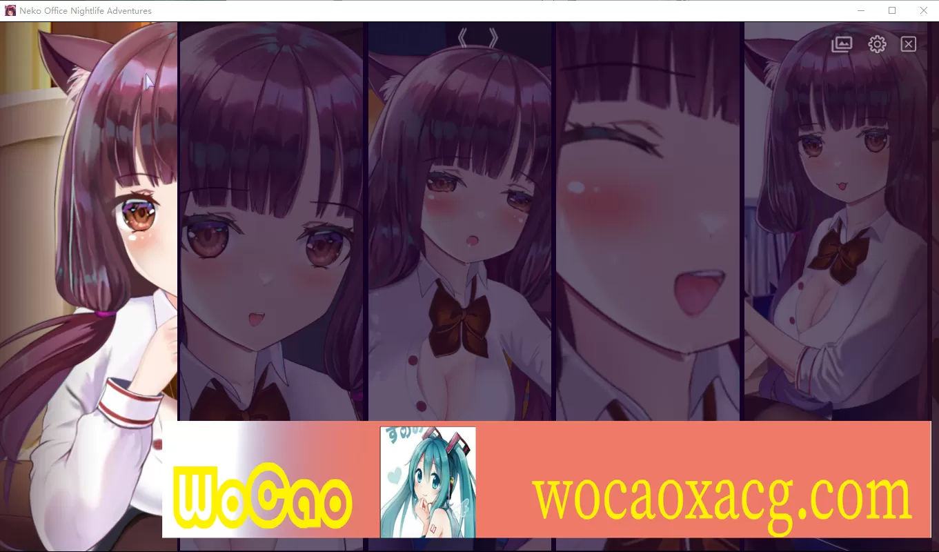 [SLG/动态] 猫咪夜生活 Neko Office Nightlife Adventures 步兵版 [百度][440M]』