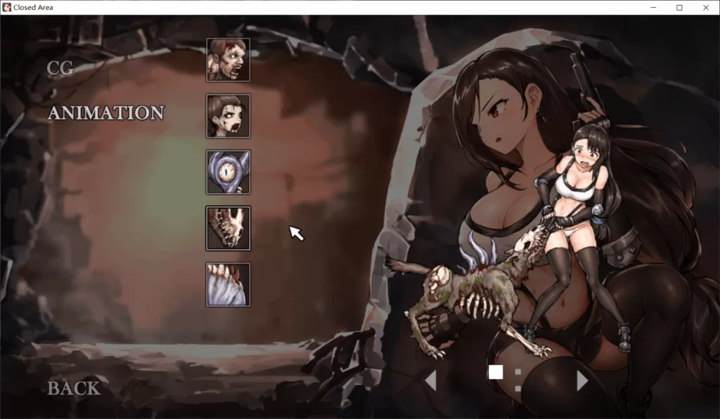 【解密ACT全动态全CV】封闭的区域-Z!V1.01最终版+存档-黑丝蒂法【战斗H1G】【补档】