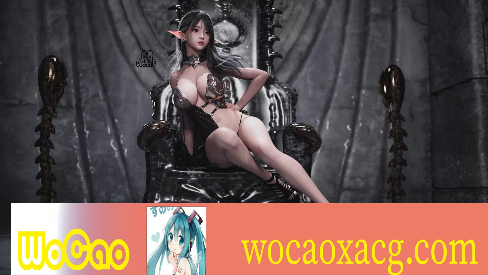 [3D/究极黑丝]luck_zs大师：神级黑丝女仆！22年新合集+Fanbox全集[10月新作][1.5G/百度] - 『CG资源』