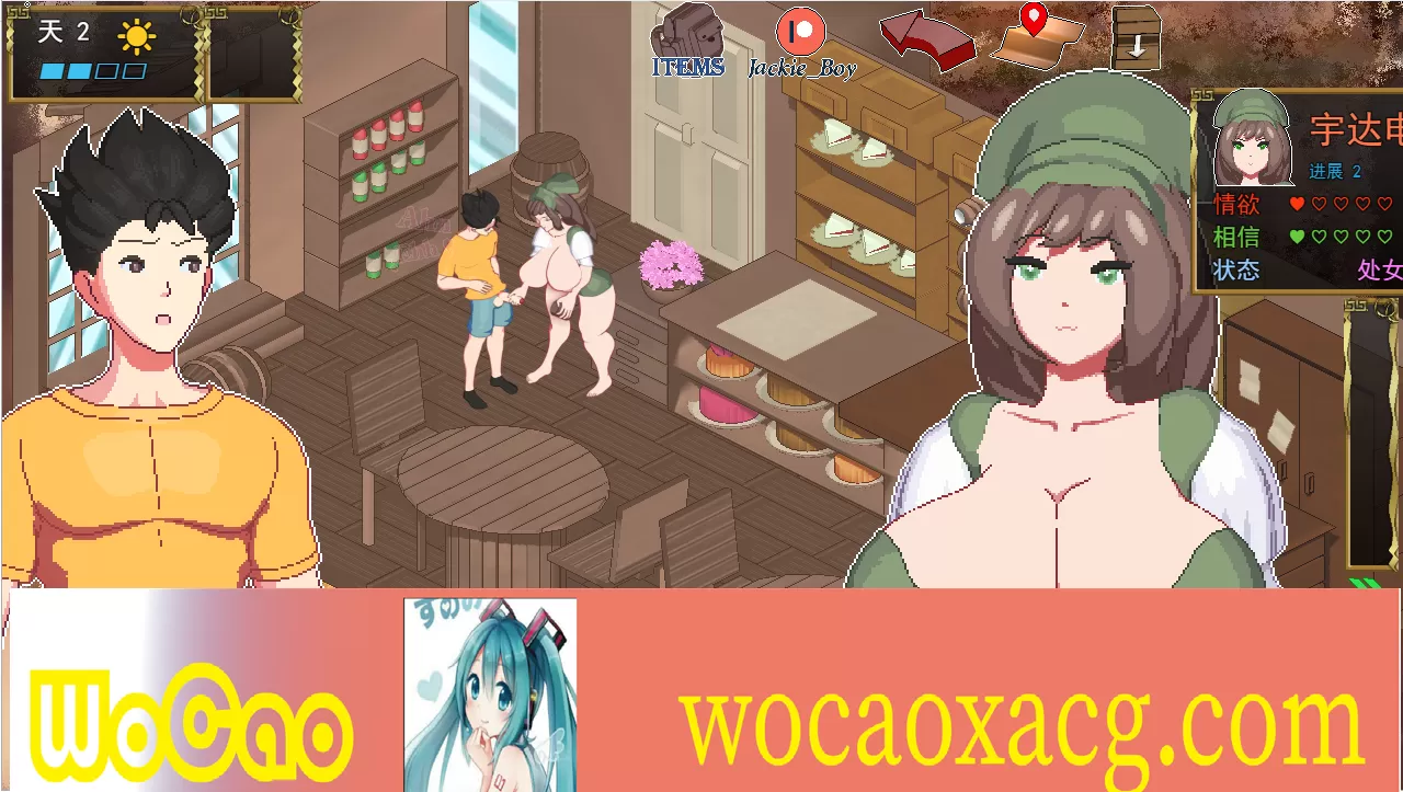 [SLG/汉化/像素动画] 异世界觉醒 IsekaiAwakening V1.46 云翻汉化版[百度][1.1G]』