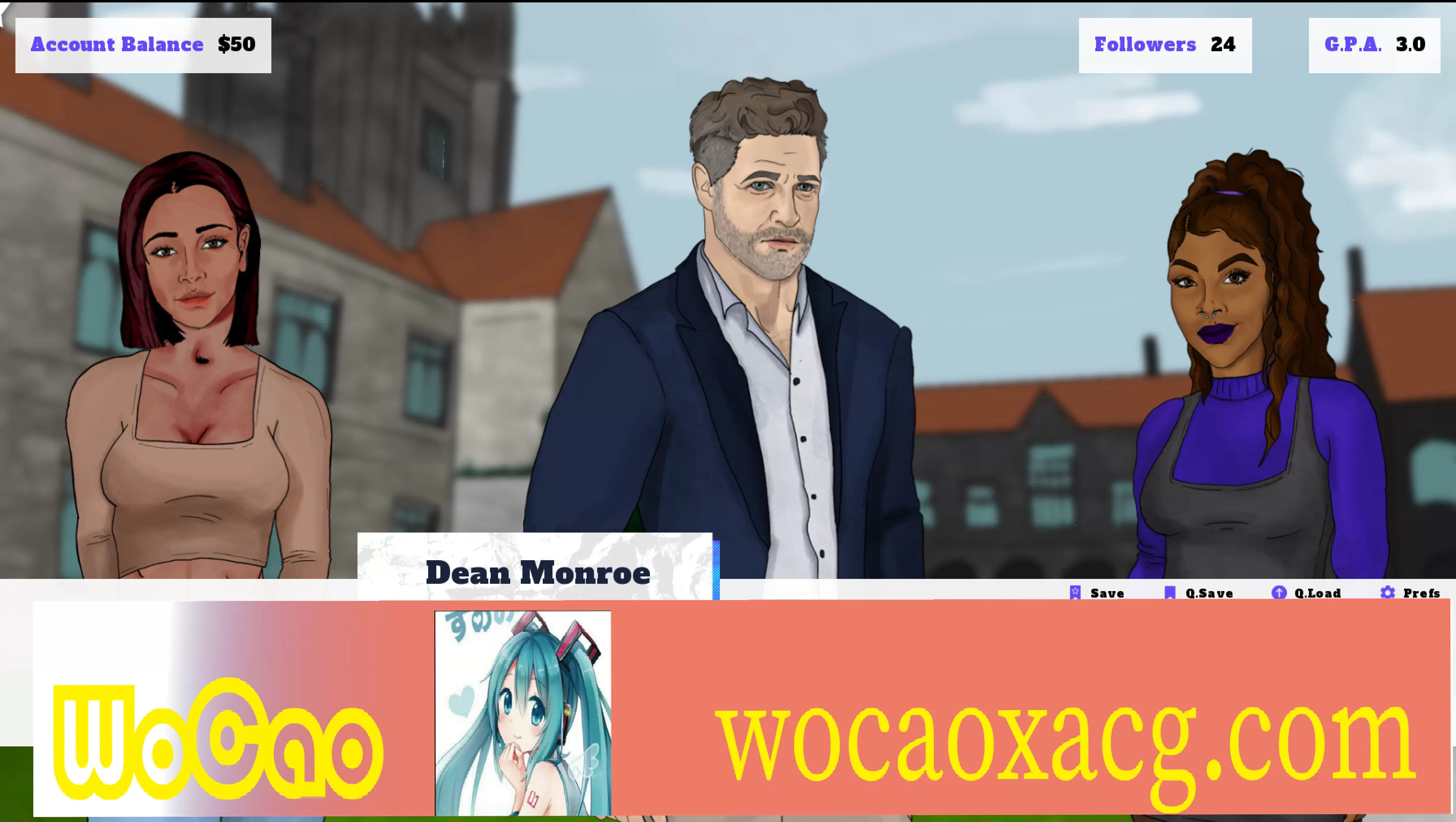 [欧美SLG/汉化/2D] 大学热潮 College Craze v0.6 汉化版 [百度][百度][2G]』