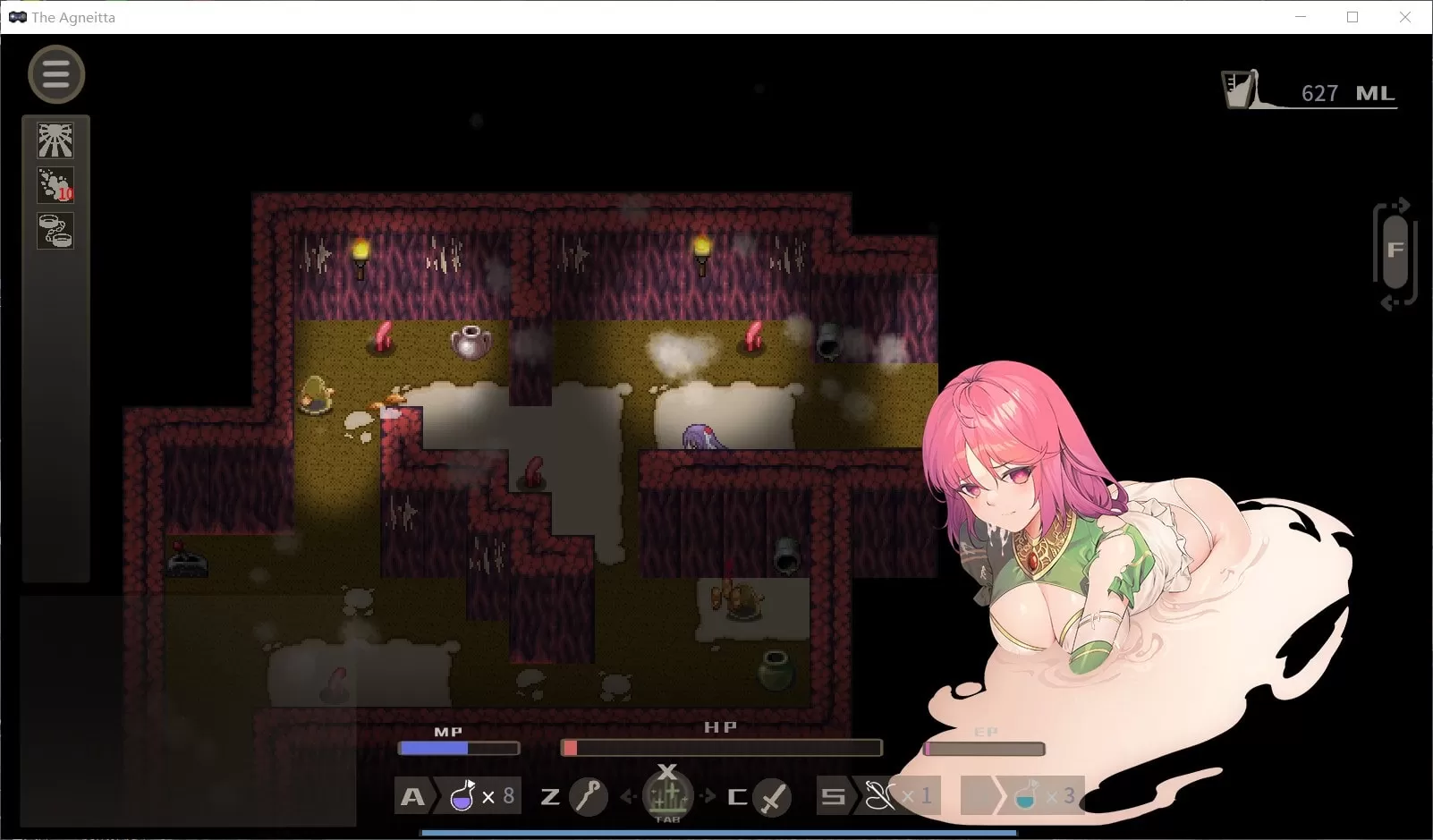 【佳作ARPG中文全CV】治愈使与受诅咒的地下城V0.65中文步兵版【700M】【补档】