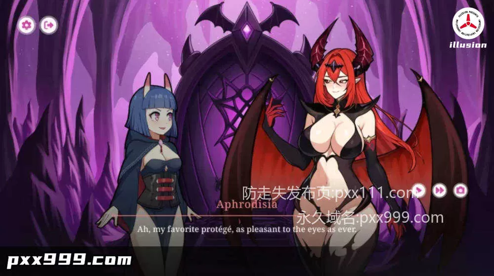 [互动SLG/中文/动态]阿芙萝狄西亚的魅魔：阿可的初吻 （Succubus of Aphrodisia: Ako’s First Embrace）官方中文步兵版 [3G]