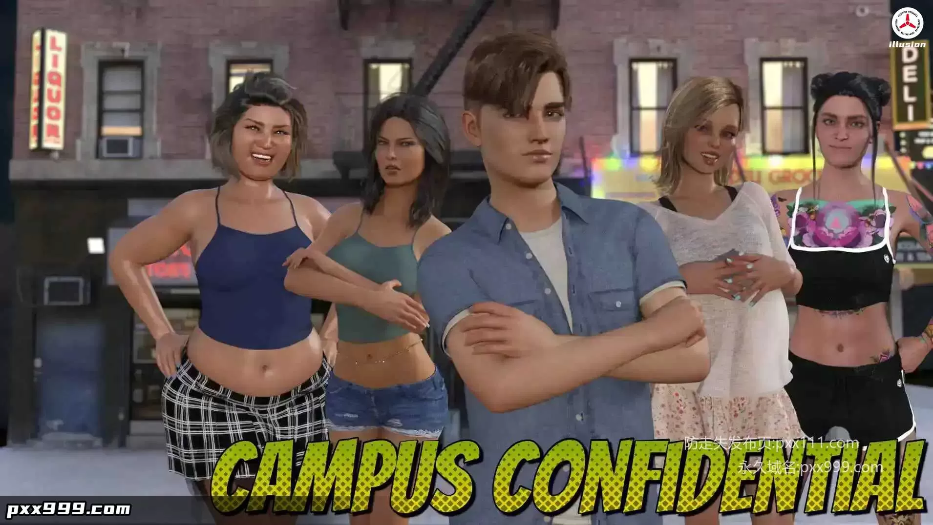 【欧美SLG/汉化/动态】校园机密v0.37 AI版【PC+安卓/1.48G/更新】Campus Confidential [v0.37]