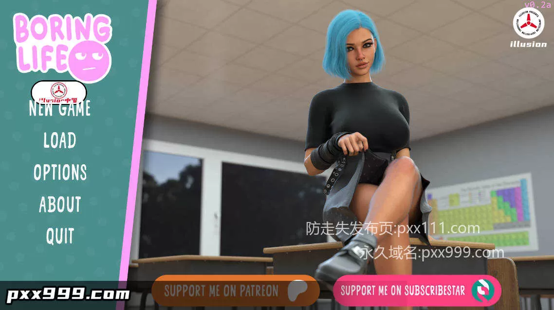 【欧美SLG/AI汉化/2D】无聊生活v0.2a AI汉化版【PC+安卓/1.68G/更新】