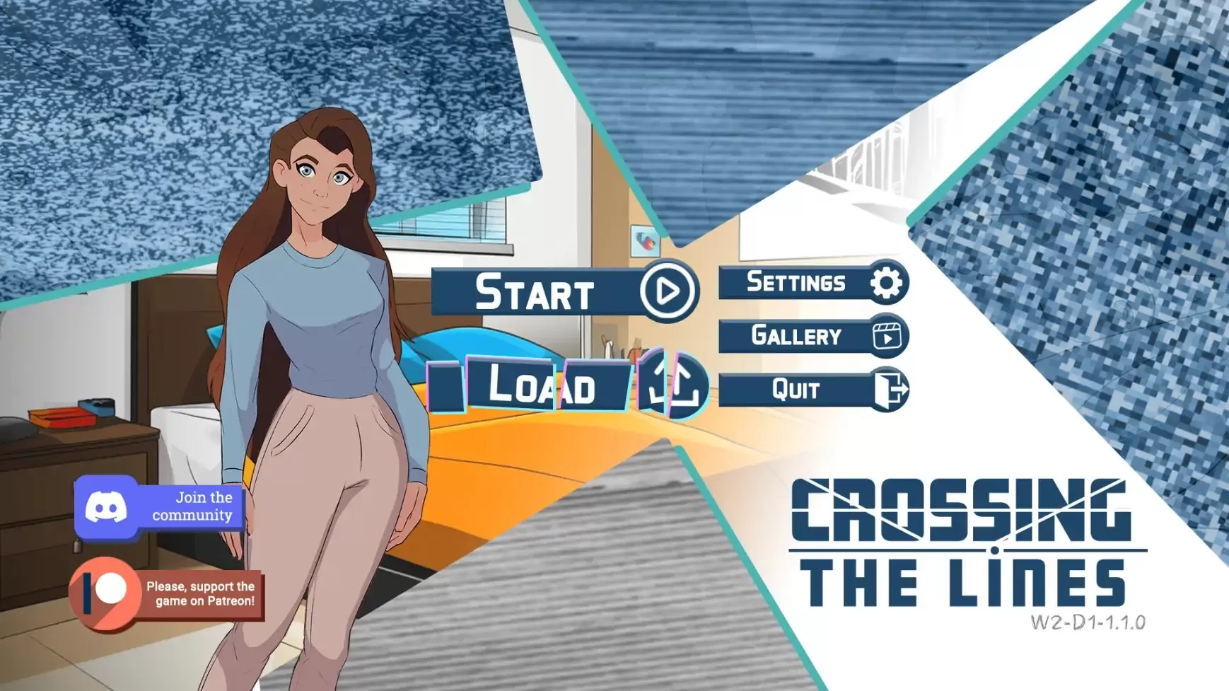 【欧美SLG/AI汉化/2D】越过界限W2.D1.2 AI汉化版【PC+安卓/1.89G/更新】