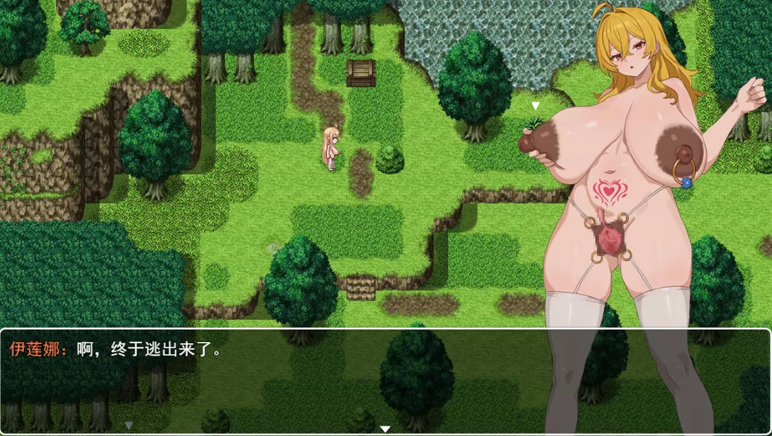 [RPG/汉化] 欲望的女神伊莲娜 官方中文版 [360M]