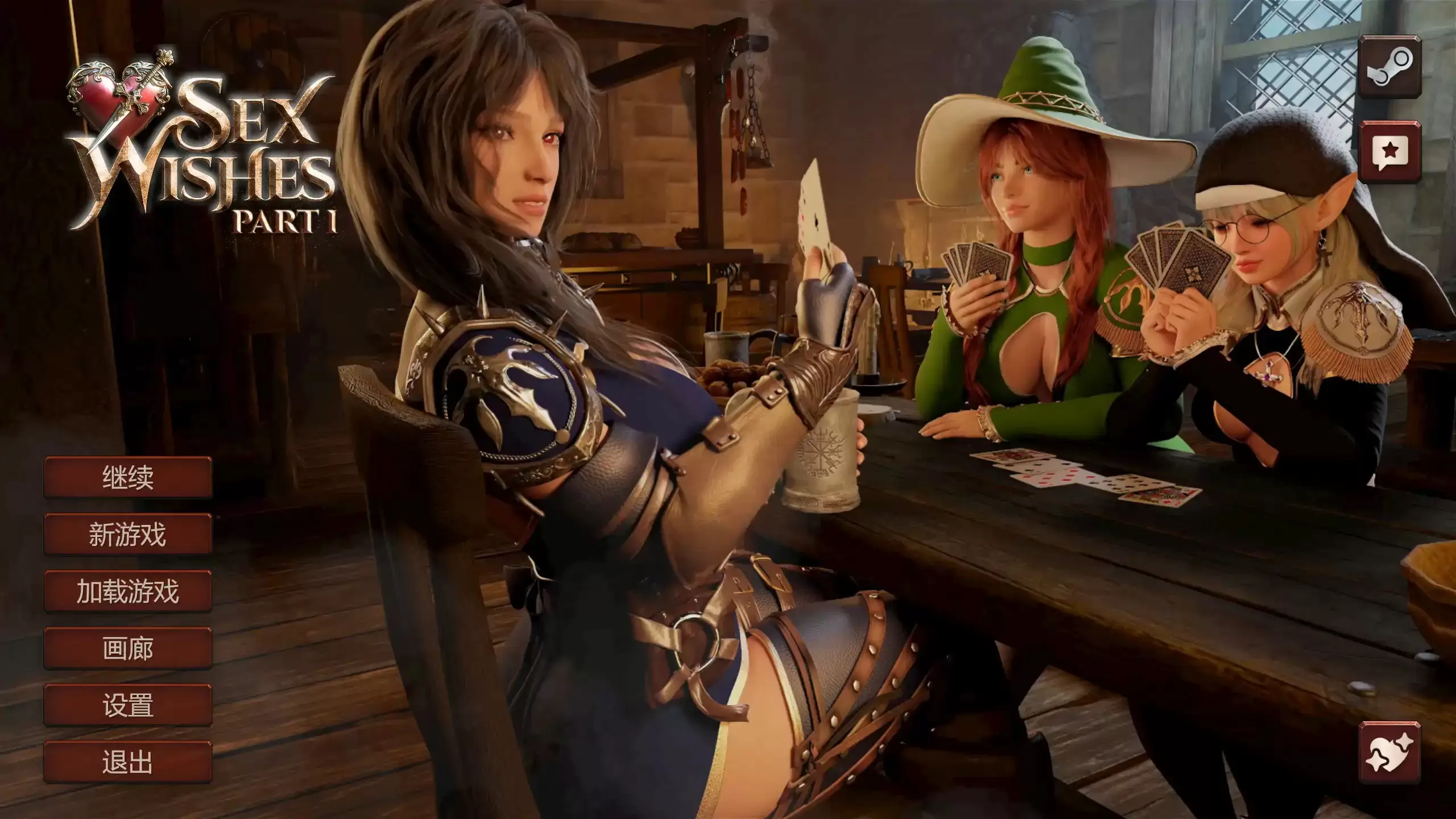 【欧美SLG/官中/巨乳】性感愿望 官方中文版【PC/4.53G/新作】