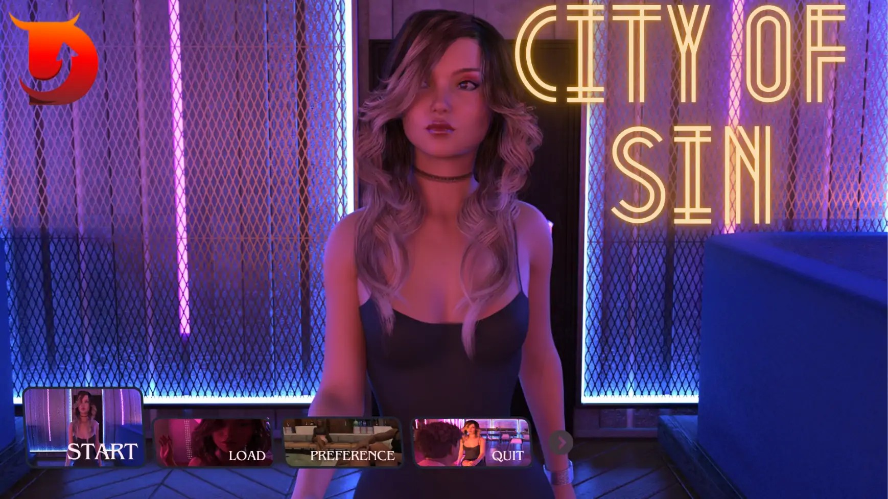 【欧美SLG/AI汉化/3D】罪恶之城:夜曲档案v0.1 AI汉化版【PC+安卓/3.77G/更新】