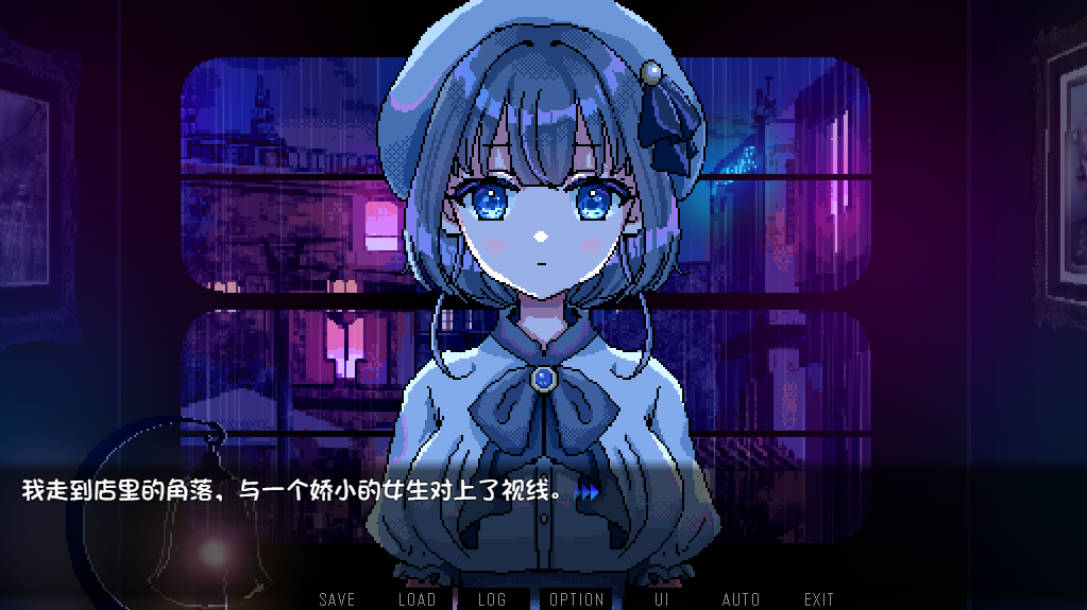 [像素SLG/中文/动态]雨夜迷醉时～A night filled with the sound of rain～ 官方中文步兵版 [560M]