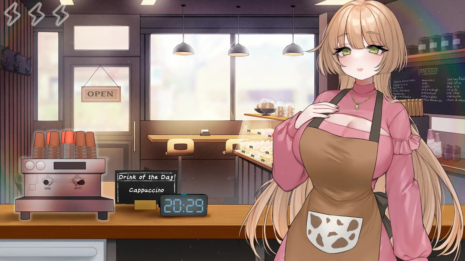 【亚洲SLG/官中/后宫】请给我一杯加了母茹的冰拿铁！ 官方中文版【PC/0.57G/新作】