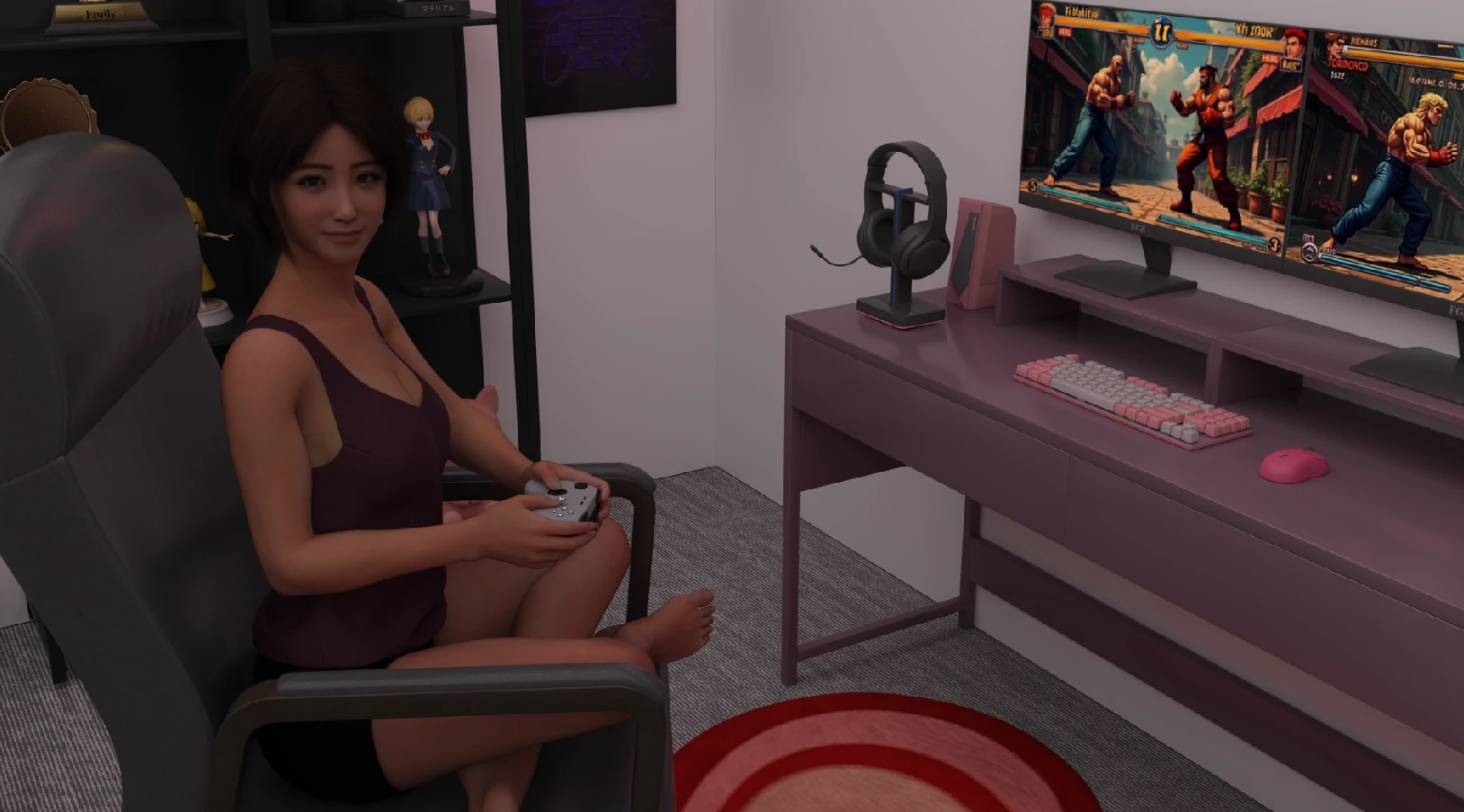 【欧美SLG/AI汉化/乱伦】姨妈的秘密欲望0.40 AI汉化版【PC+安卓/3G/更新】