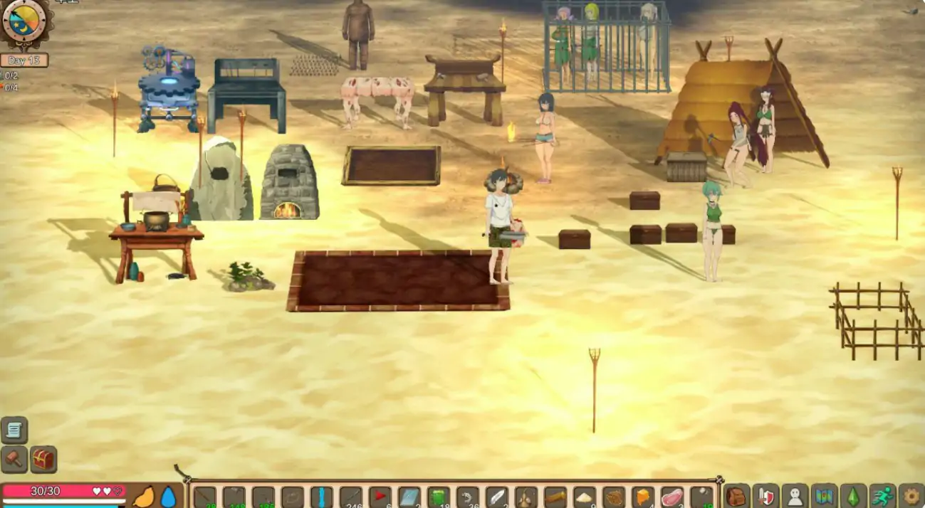 【日系ACT/官中/沙盒】疯狂岛0.5.4 官方中文版【PC/1G/更新】