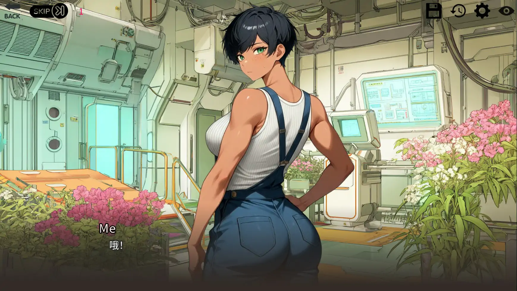 【欧美SLG/官中/动态】Tomboy Stranded in Space 官方中文版【PC/0.47G】