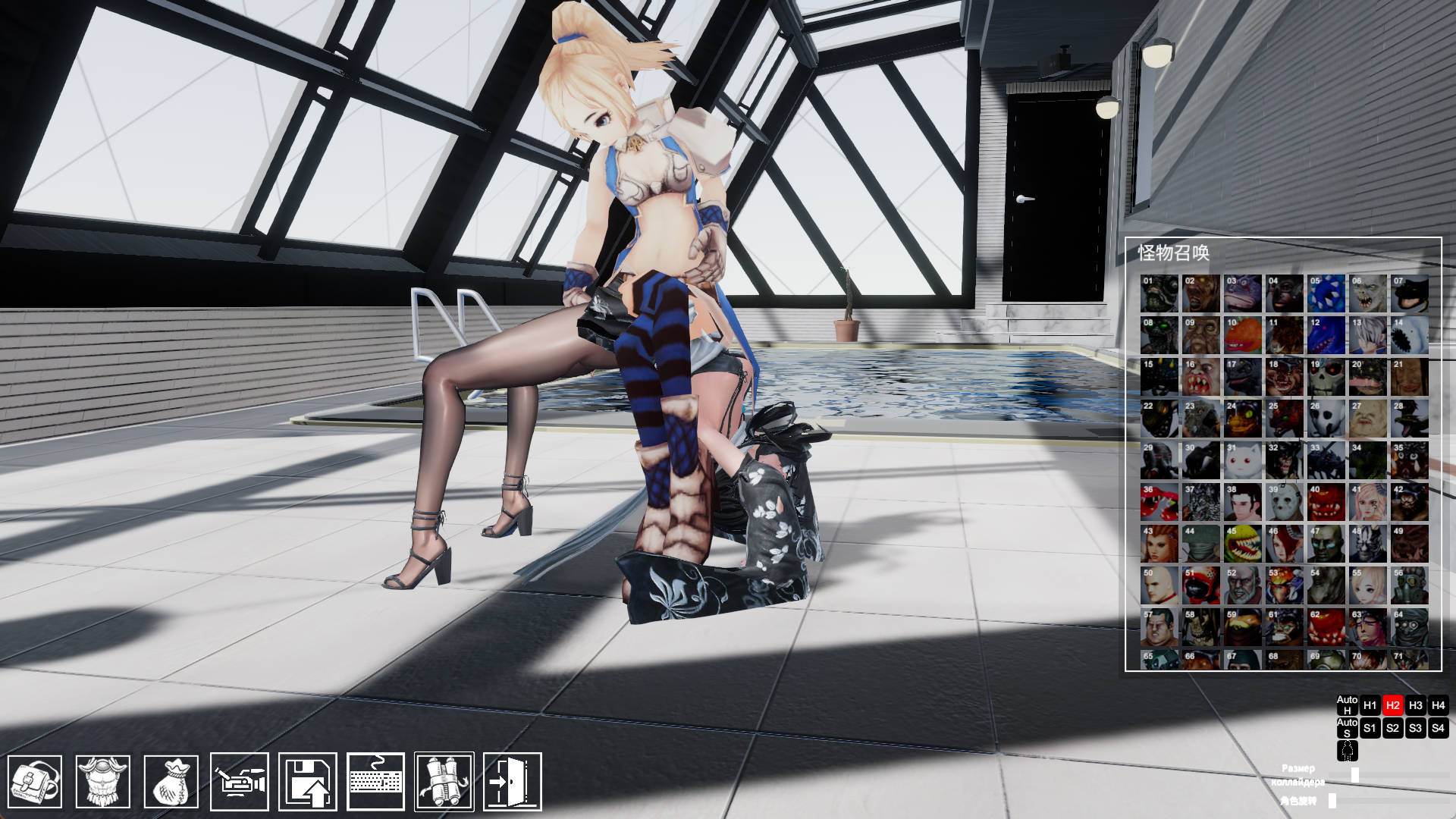 [大型ACT/3D/PC] 百鬼夜行 剑姬无双v1.12.9 官方中文步兵版+DLC [7.3G]