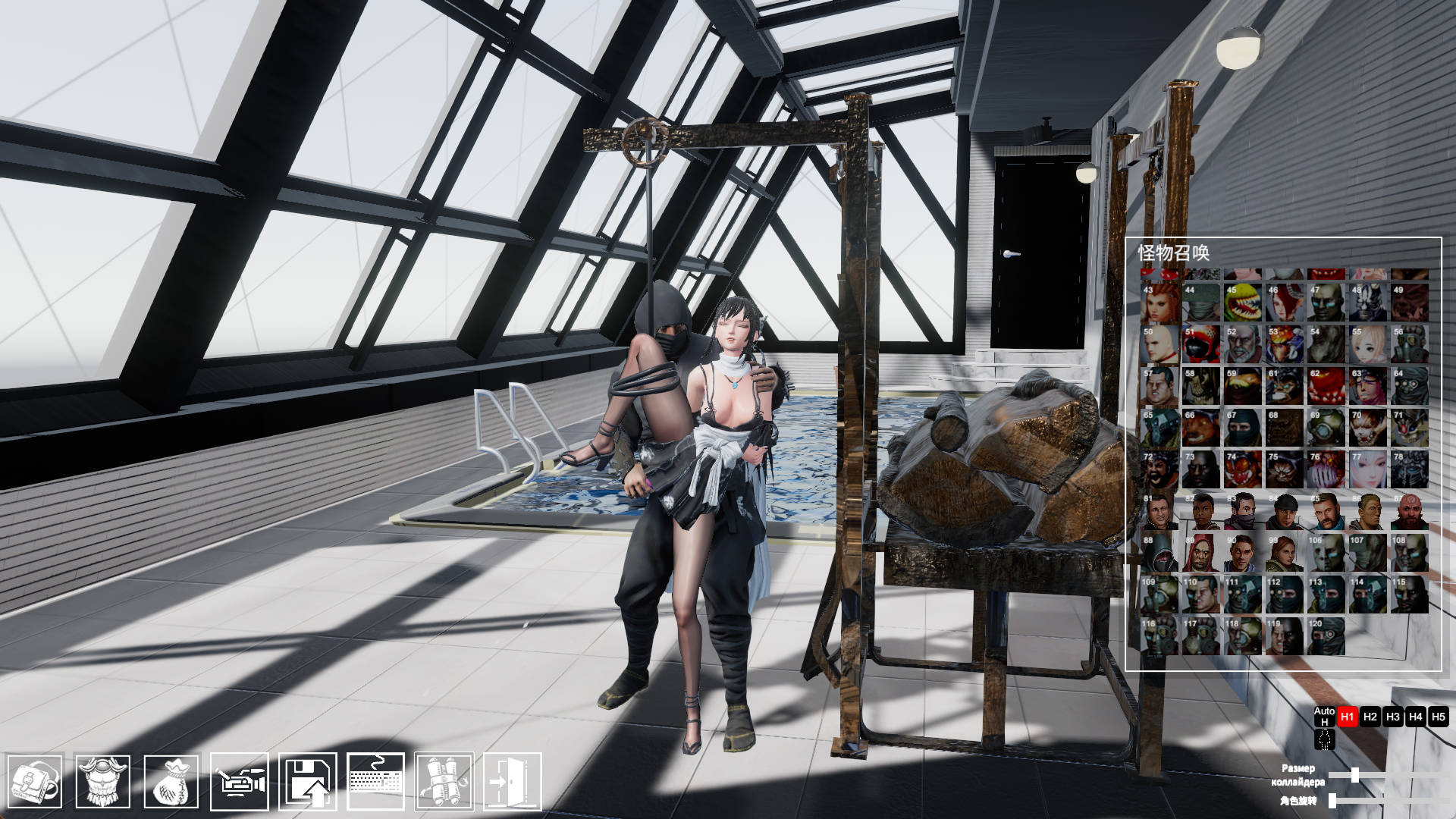 [大型ACT/3D/PC] 百鬼夜行 剑姬无双v1.12.9 官方中文步兵版+DLC [7.3G]