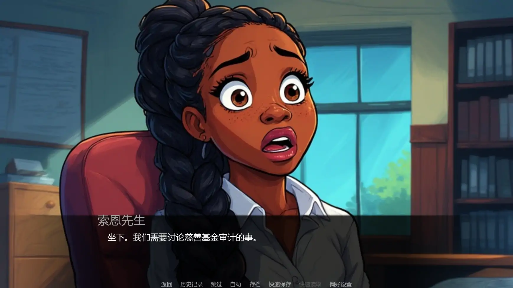 【欧美SLG/AI汉化/后宫】索恩先生的办公室v4.1 AI汉化版【PC+安卓/0.35G/更新】