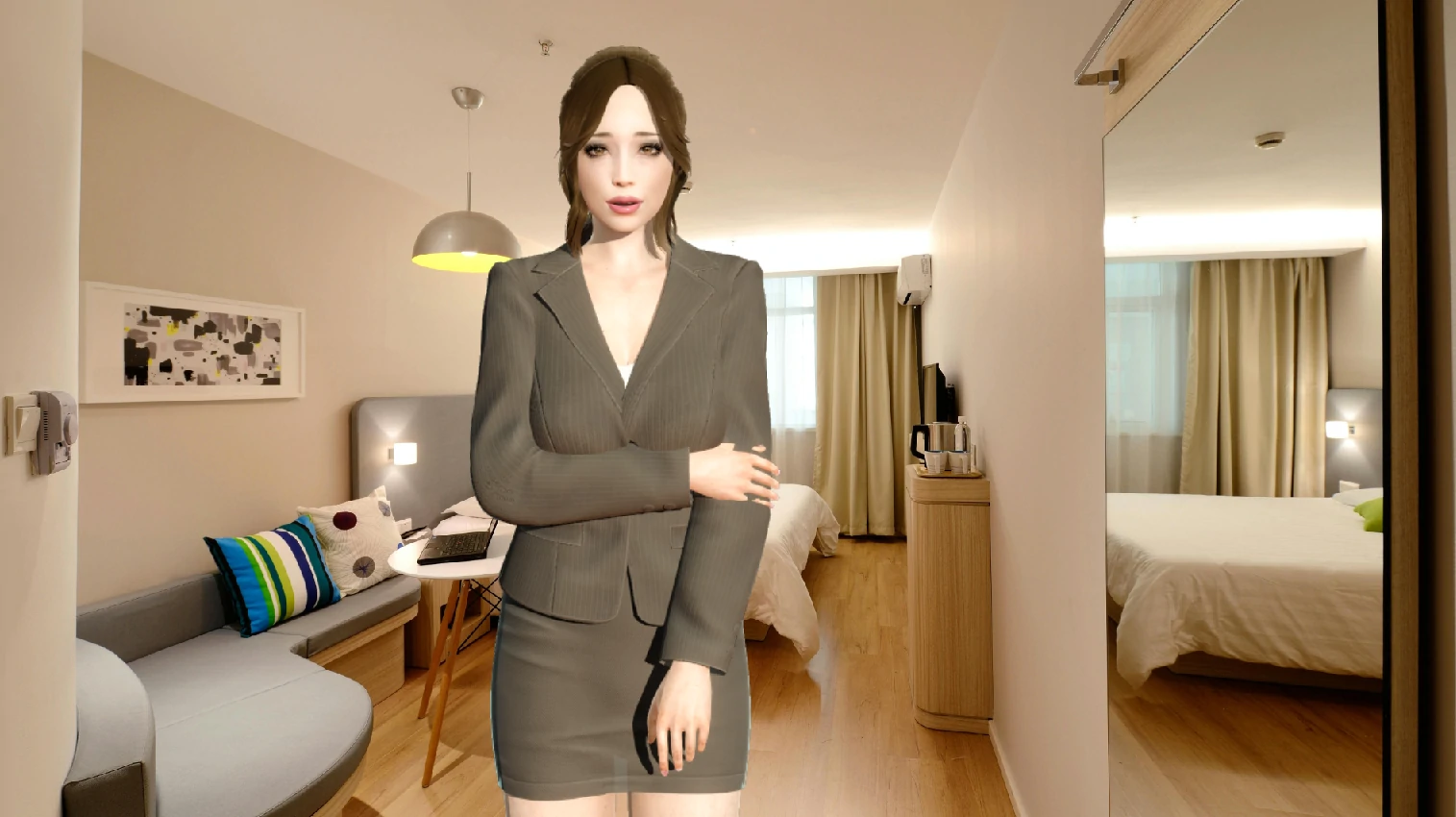 【亚洲SLG/AI汉化/3D】我需要爱1.4 EA AI汉化版【PC+安卓/4.2G/更新】