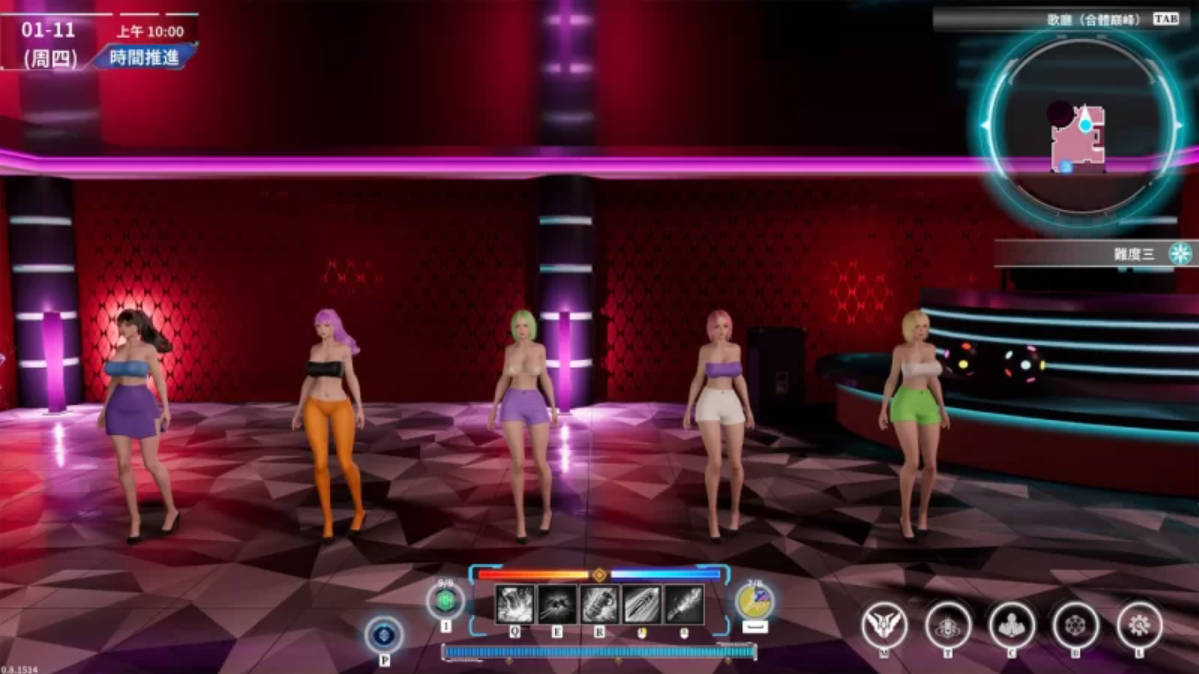 [3D/中文/动态]在赛博世界和100个道侣双修V0.8.1514 （LevelUp With 100 Cyber Girlfriend）官方中文步兵版[新作][8.9G]