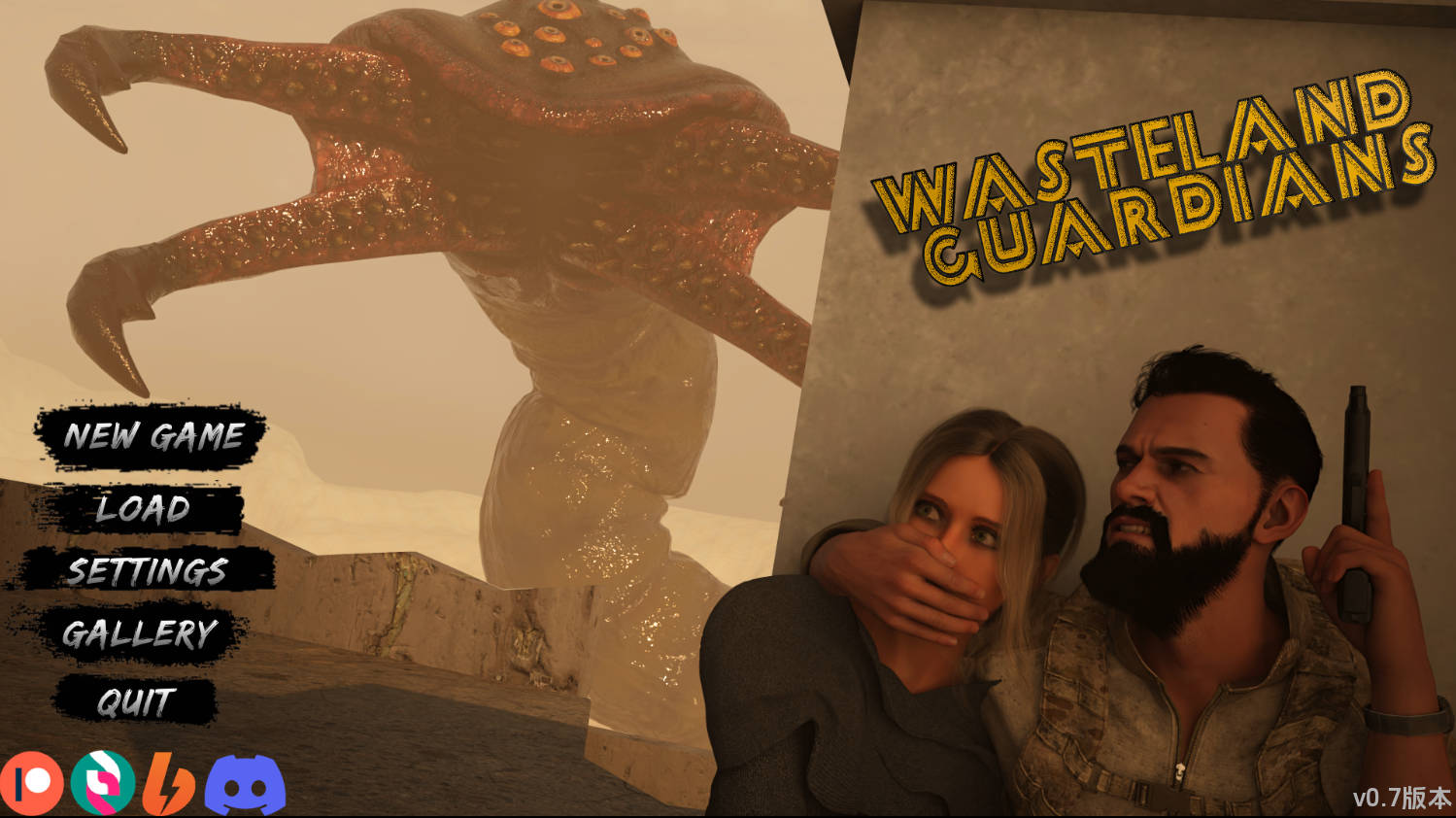 【欧美SLG/汉化/动态】荒原守护者v0.7赞助 汉化版【PC+安卓/5.53G/更新】 Wasteland Guardians [v0.7]