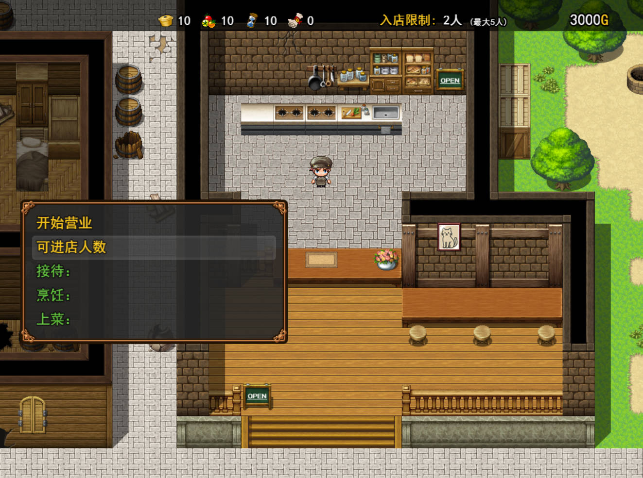 食堂繁荣记：与流民少女的经营物语 - AI汉化 经营SLG（PC/安卓）