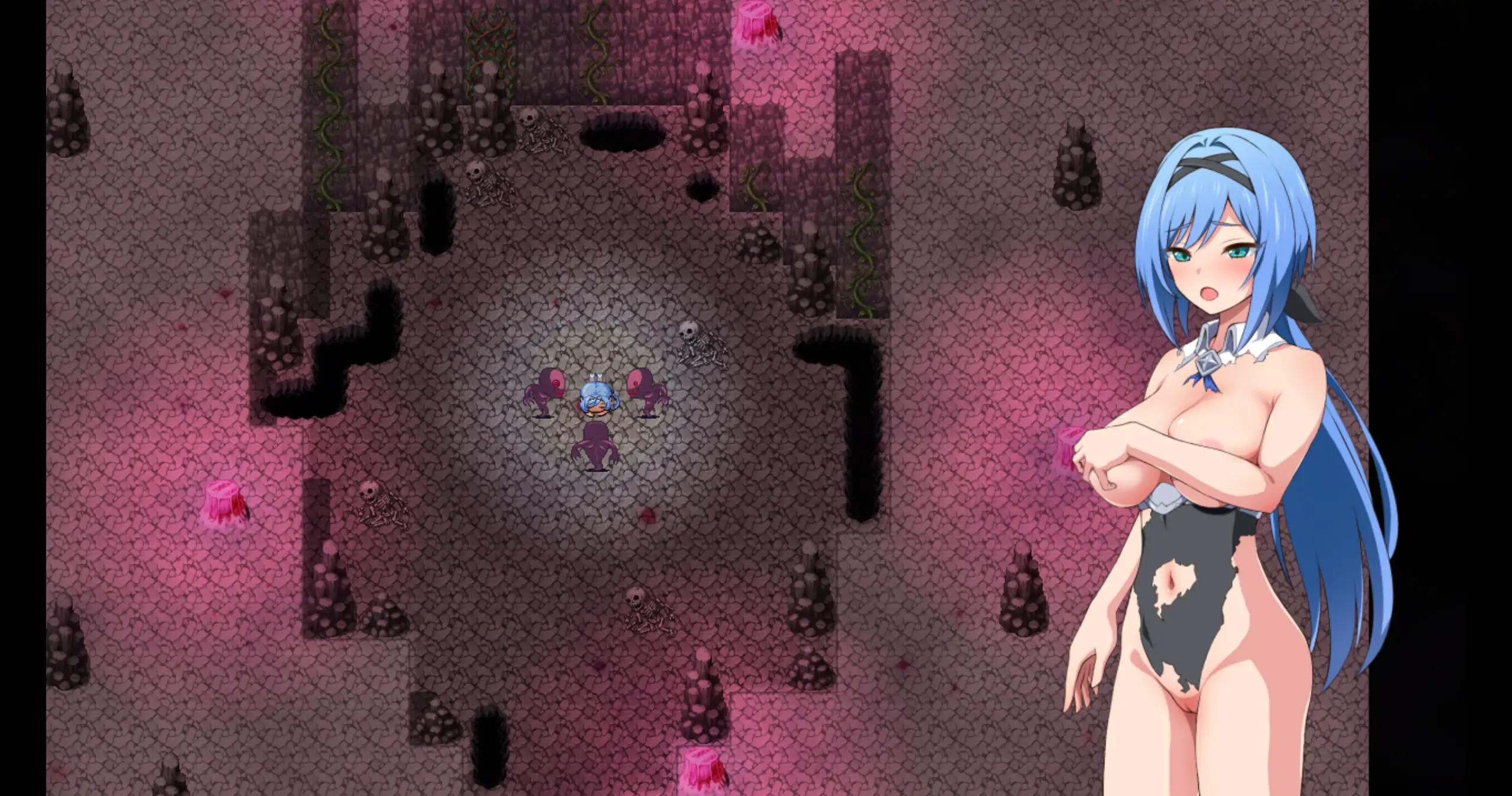 梦魇骑士：圣洁少女与堕落魔法 官方中文 PC/安卓版 - 日系RPG冒险