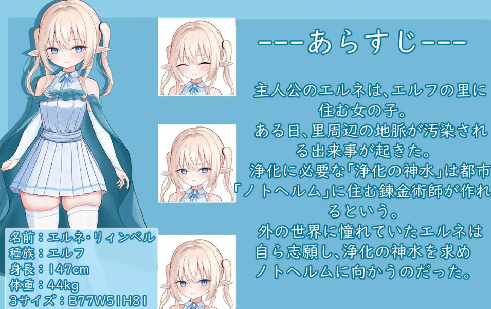 艾尔涅的初次差遣 AI汉化 CV配音 RPG 新作 – PC/安卓下载