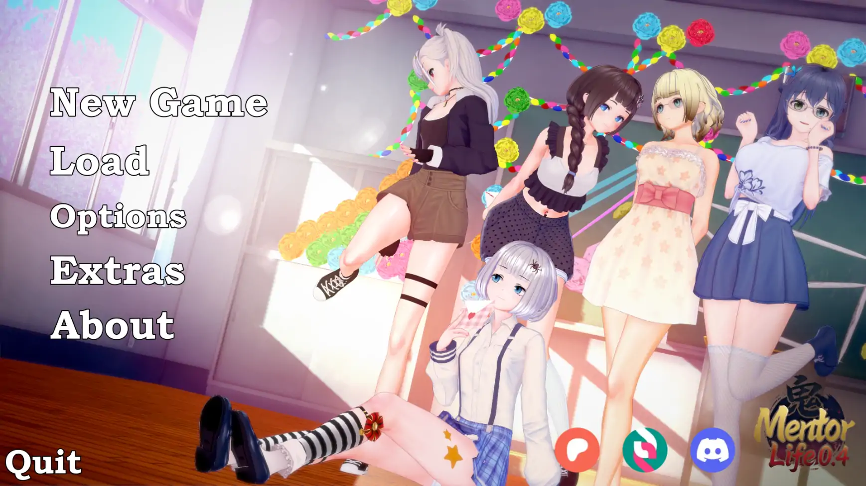 导师生活 v0.4 AI汉化版 PC/安卓下载｜日系后宫SLG 4.15G