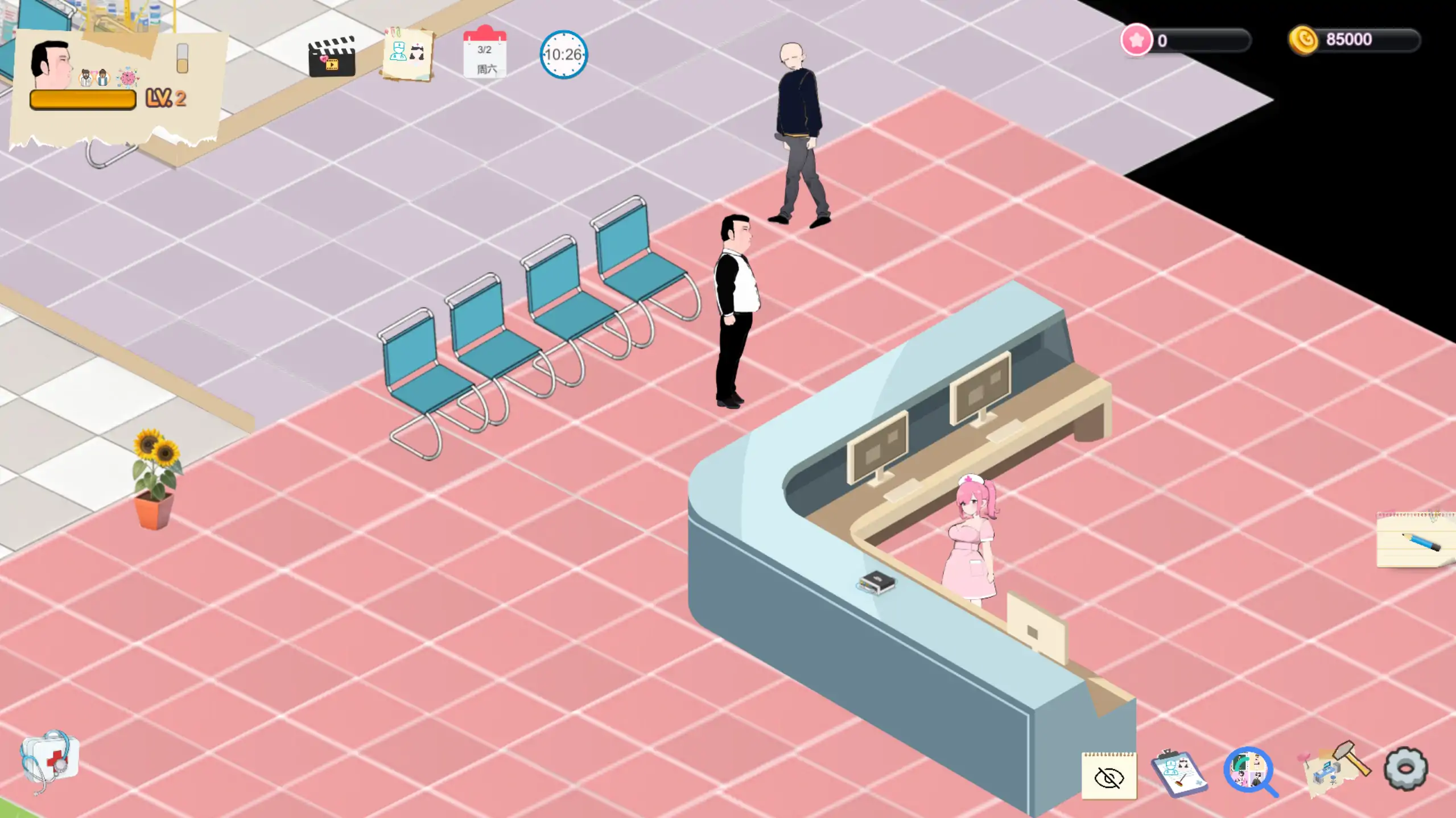 黑山综合医院 3.6.3 官方中文 | 日系SLG 医院经营模拟 PC下载