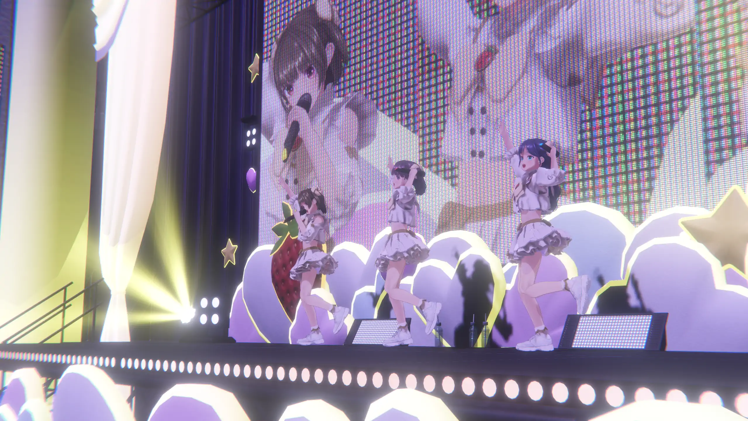 偶像LIVE！在草莓之下 1.05 官方中文 PC下载 - 日系SLG 萝莉养成