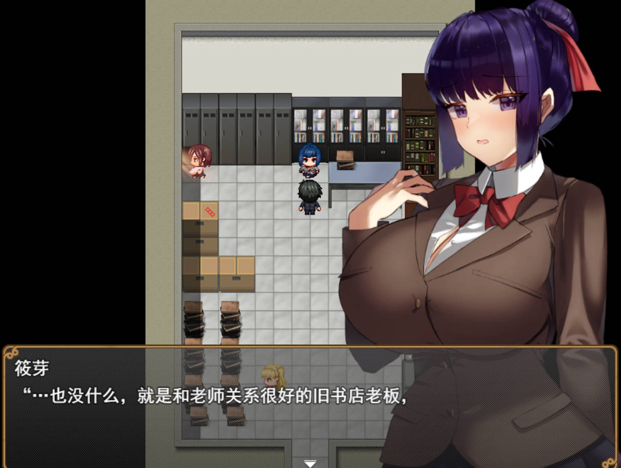 被大个子女孩抱着 AI汉化RPG 下载与玩法介绍