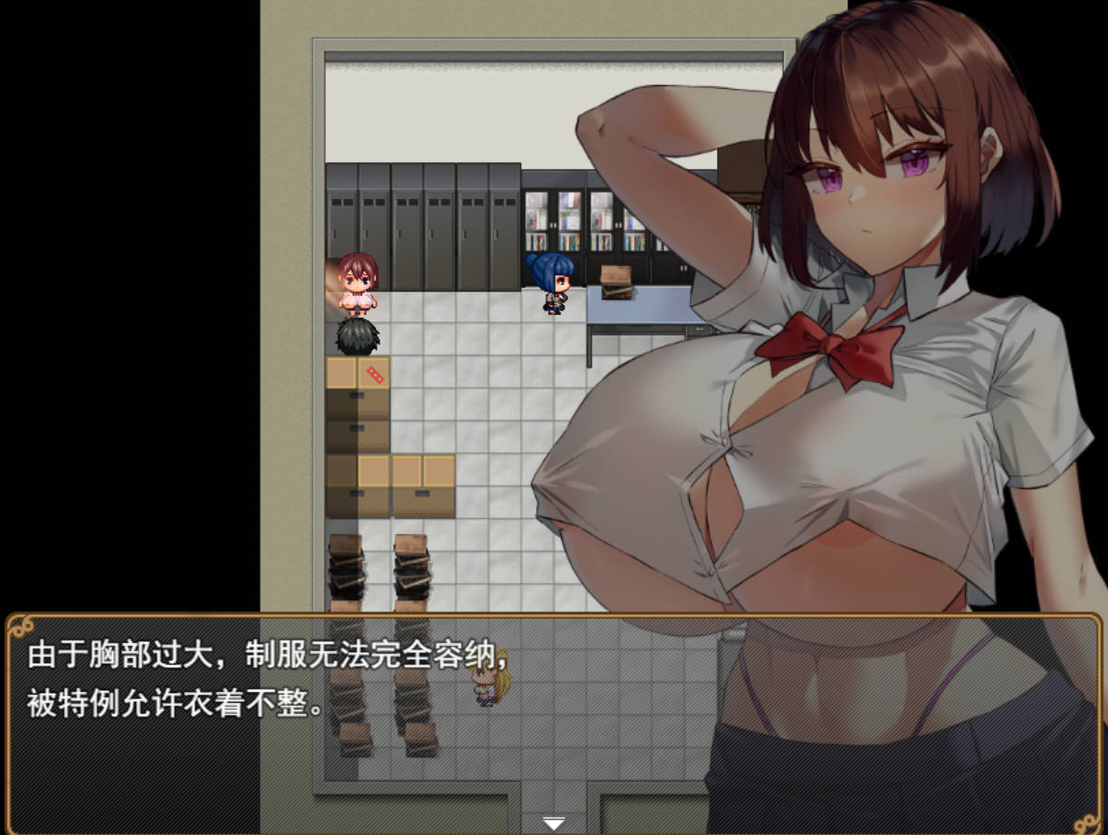 被大个子女孩抱着 AI汉化RPG 下载与玩法介绍