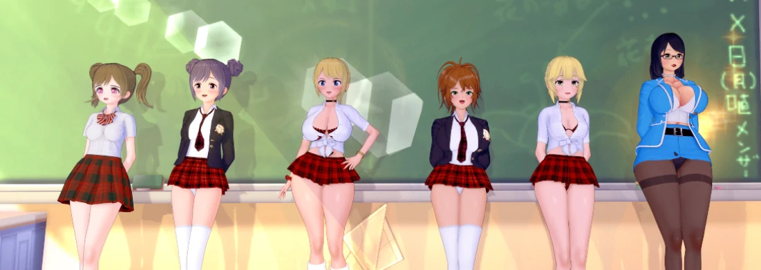 扶她性爱学院 1.4 AI汉化版 - 日系SLG 沙盒 成人游戏 PC/安卓