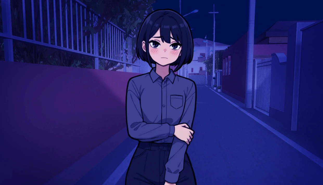 午夜与伪娘 1.0 - 日系SLG 沙盒游戏 AI汉化 PC/安卓 下载