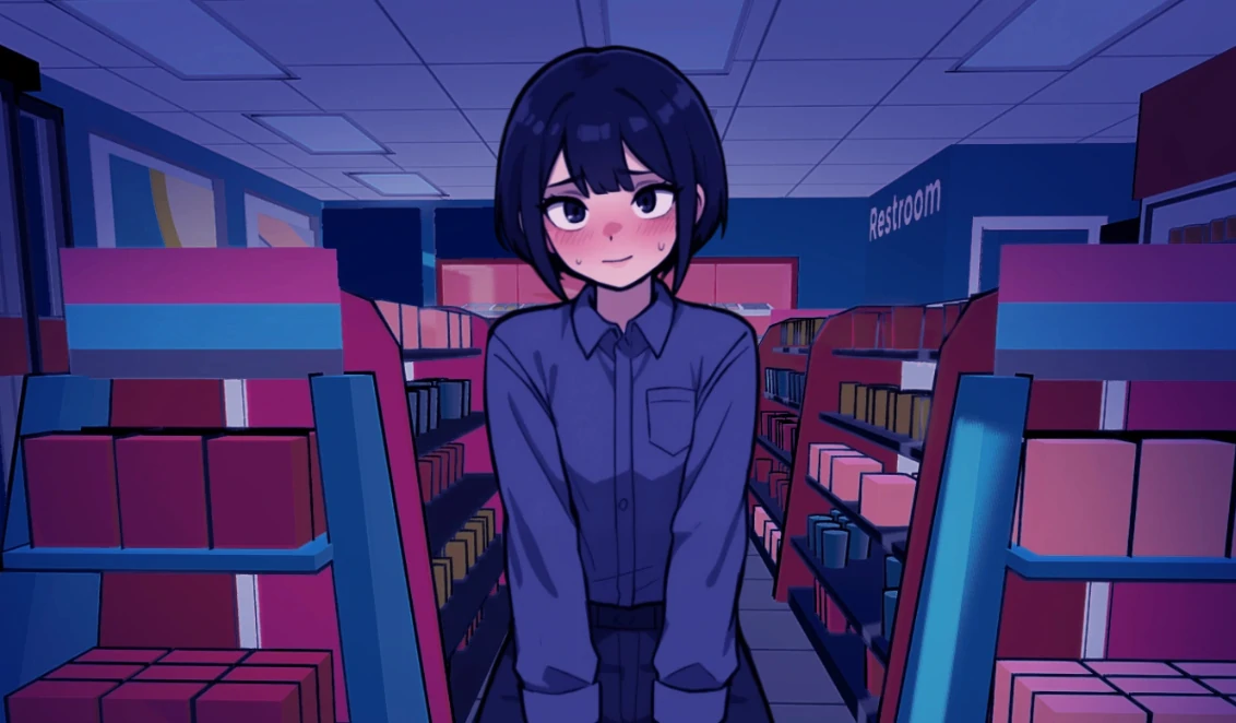 午夜与伪娘 1.0 - 日系SLG 沙盒游戏 AI汉化 PC/安卓 下载