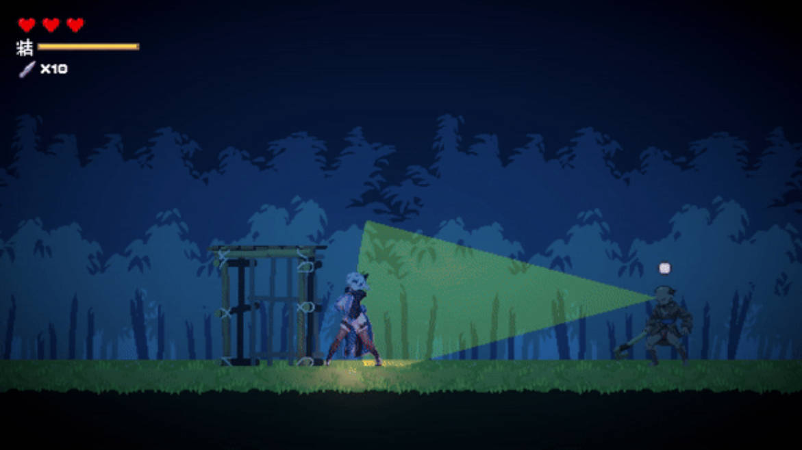 赤莲忍法帖 V0.1.0 官方日文体验版 - 精品像素ACT 动作游戏