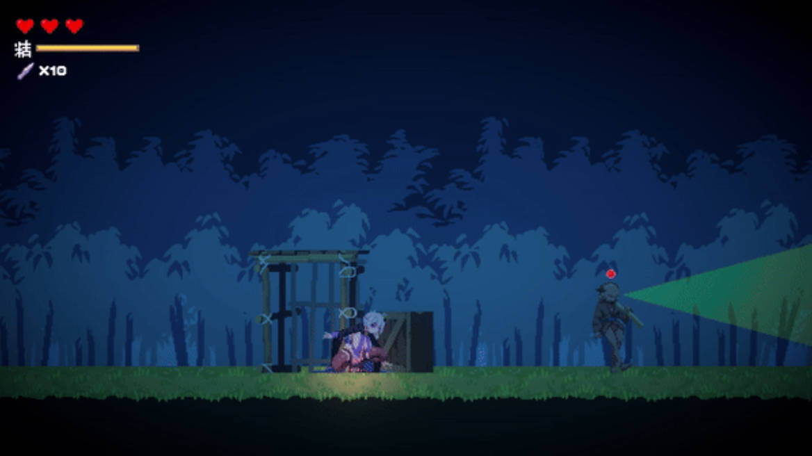 赤莲忍法帖 V0.1.0 官方日文体验版 – 精品像素ACT 动作游戏