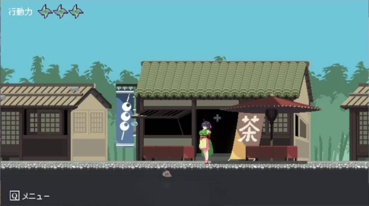 赤莲忍法帖 V0.1.0 官方日文体验版 - 精品像素ACT 动作游戏