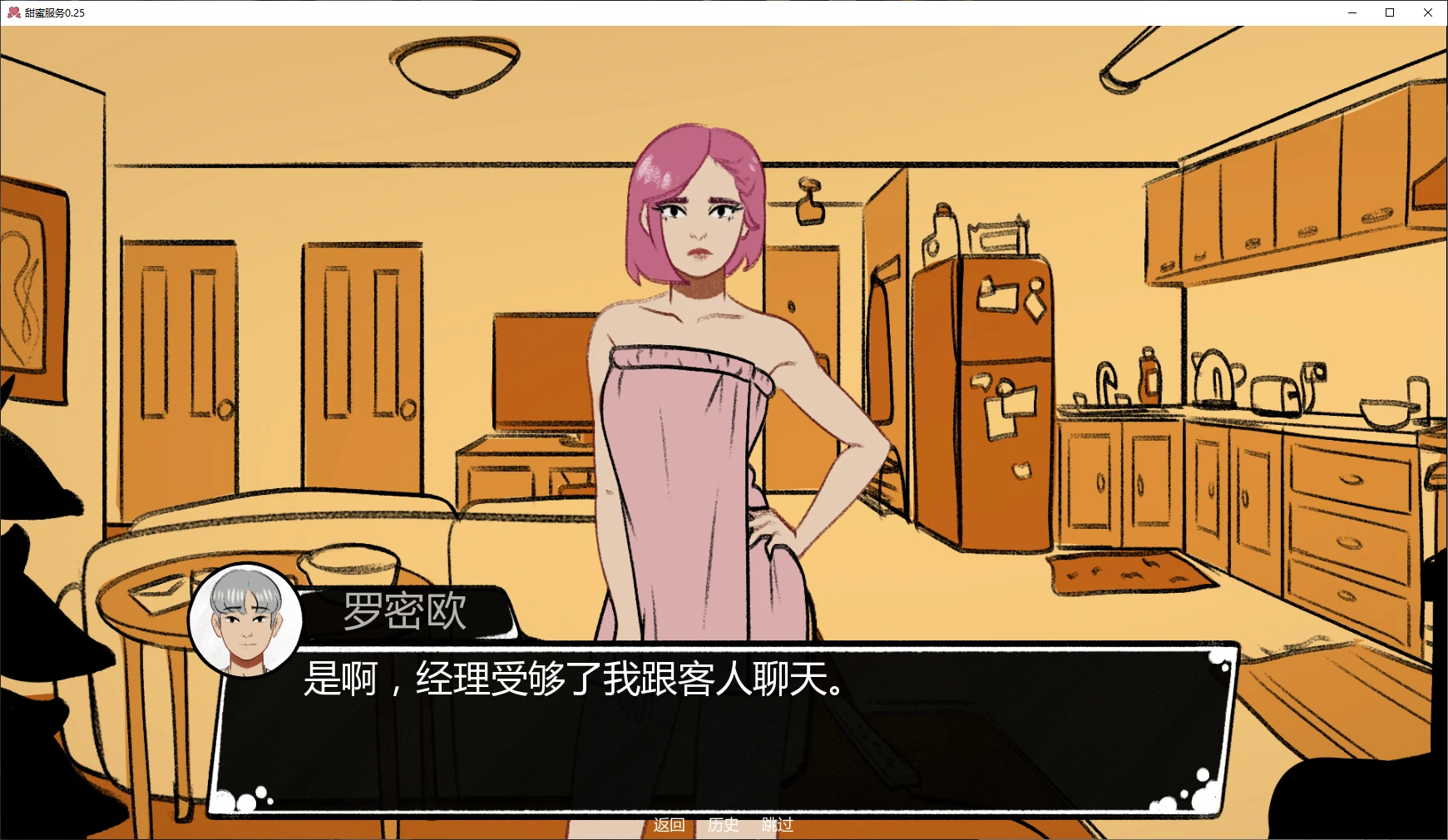 甜蜜服务 0.25 AI汉化版 - 欧美SLG 模拟经营 PC安卓下载