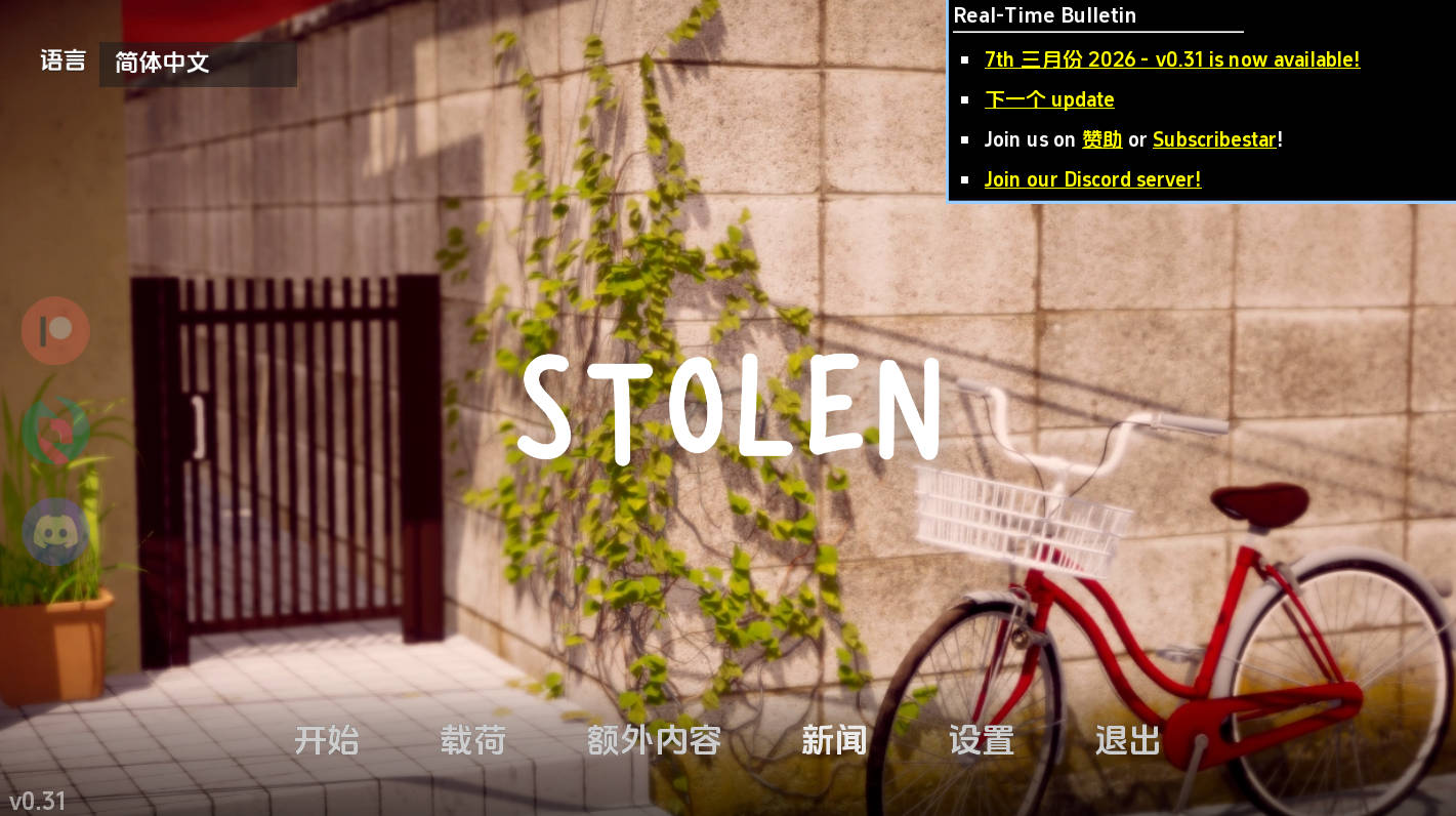 被盗 (Stolen) v0.31 汉化版 - PC 安卓 动态SLG 下载 1.54G