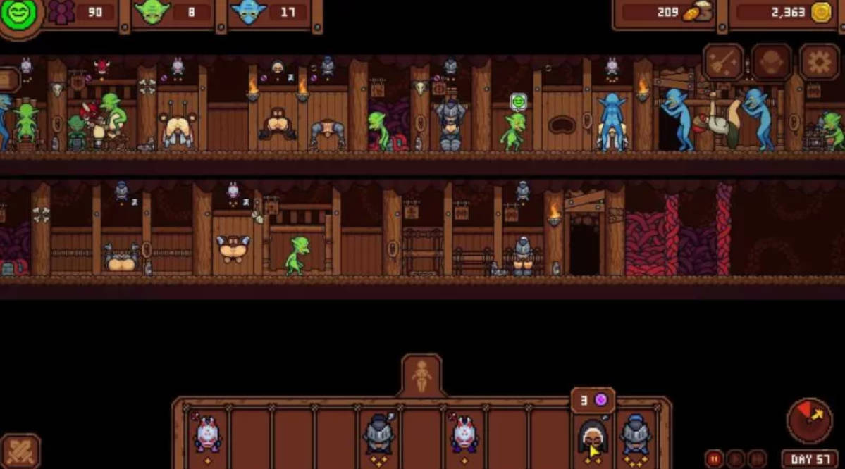 哥布林巢穴 Goblin Nest v1.19 内嵌AI汉化｜像素策略SLG PC下载