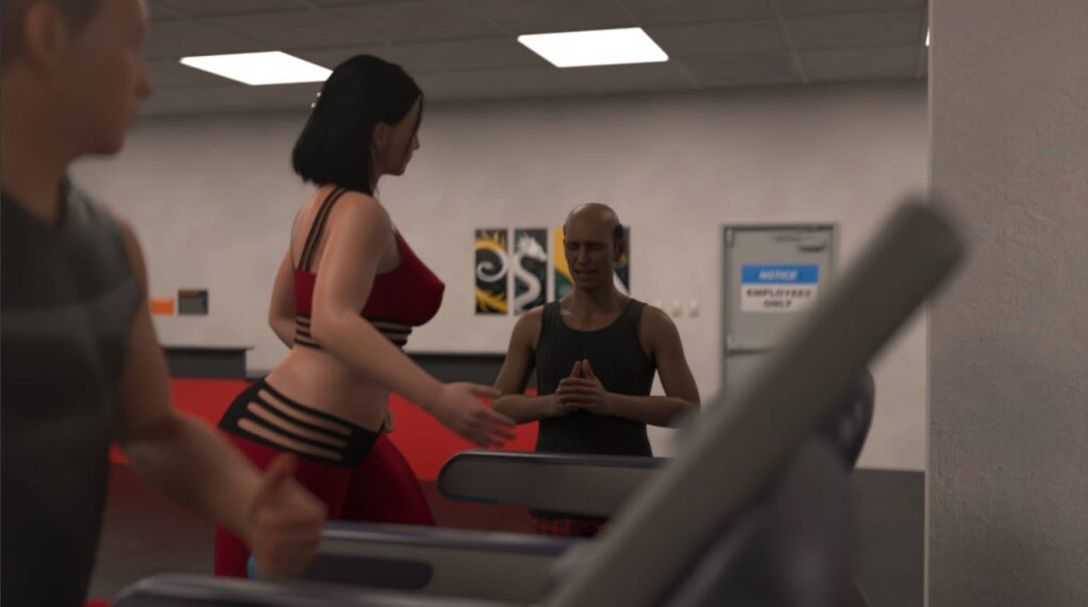 裸露狂妻子 v0.2.5 汉化 AI版 - 欧美SLG 动态 PC/安卓 下载